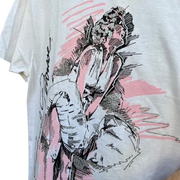Vintage Marilyn Monroe White Single Stitch Shirt Size Large 22x29 - Picture 7 of 7